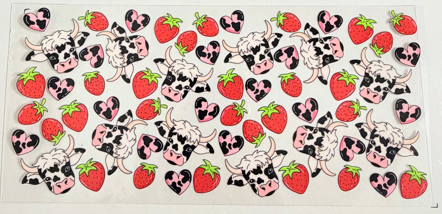 Strawberries/cows 0657