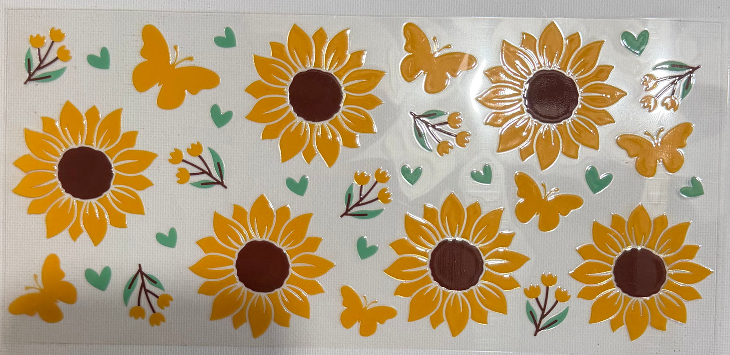 Sunflowers/Butterflies #71
