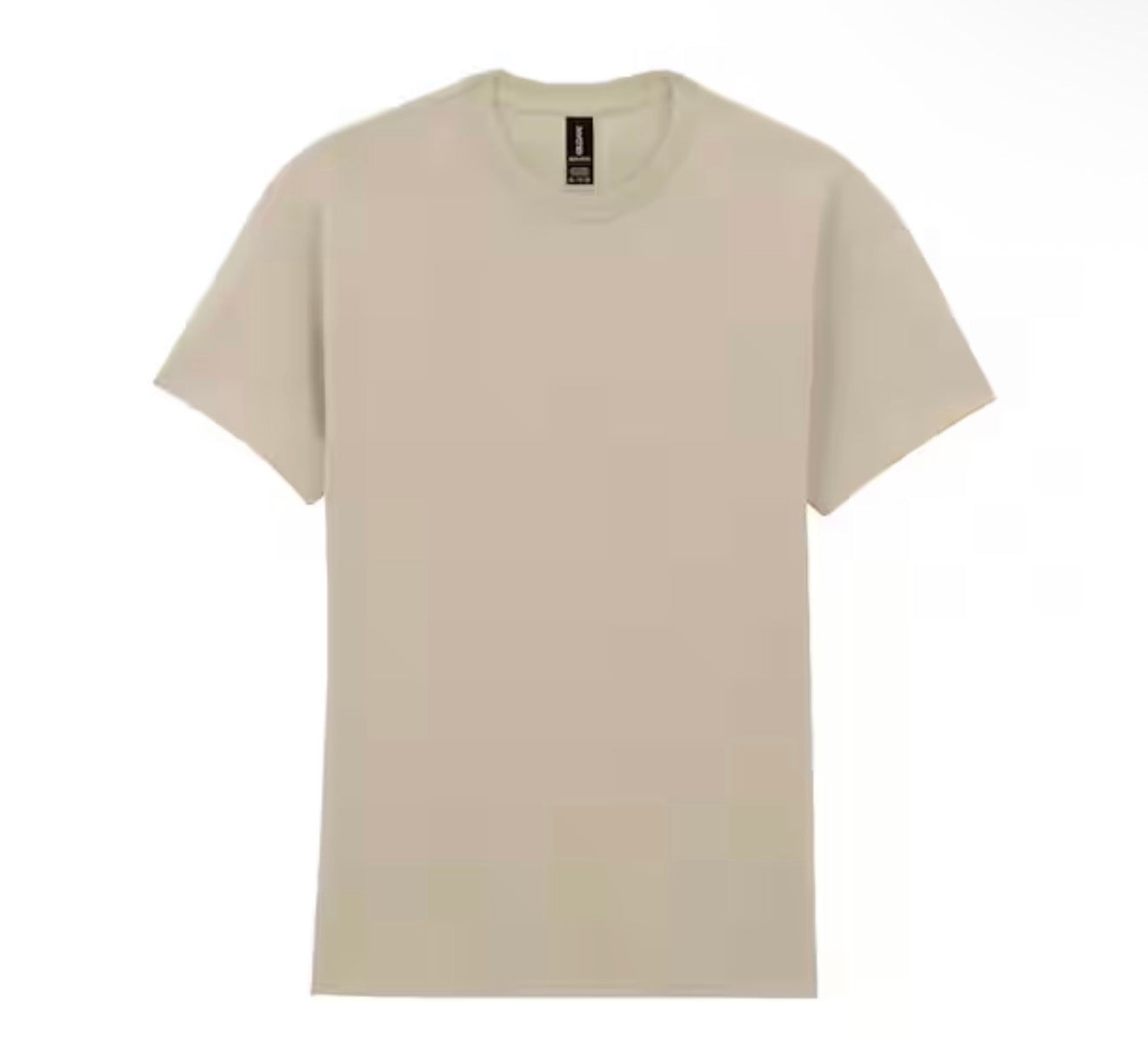 Sand Gildan t-shirt