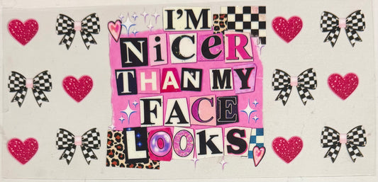 I’m Nicer Than My Face Looks #57