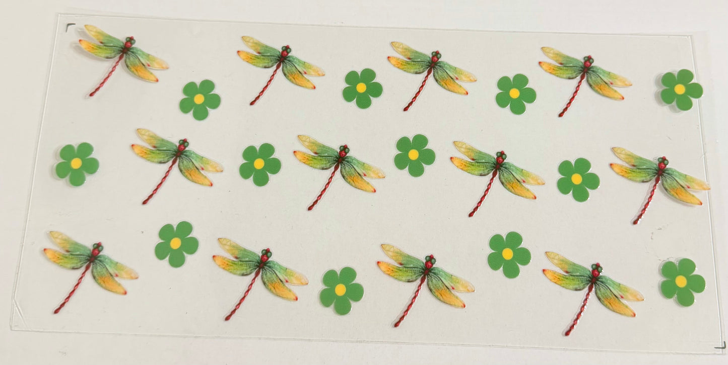 Dragonfly/flowers 0603