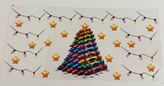 Crayon/ Christmas tree 0408