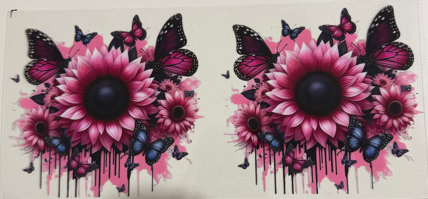 Sunflowers butterflies 0840