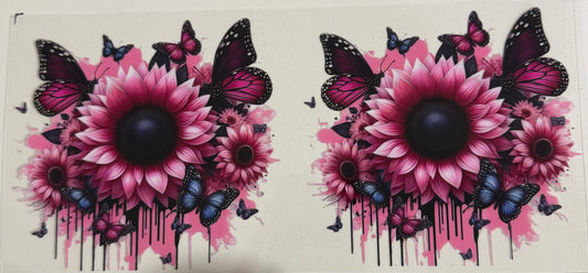 Sunflowers butterflies 0840