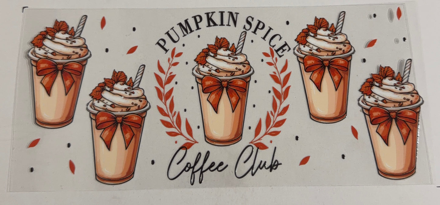 Pumpkin spice coffee club 0422