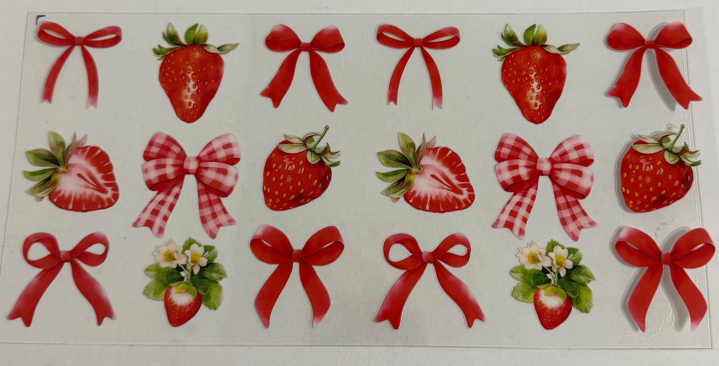 Strawberries/ Bows 0520
