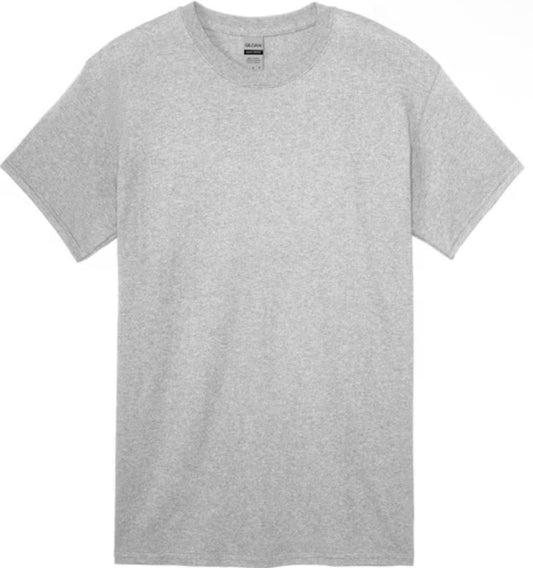 Grey color Gildan t-shirt