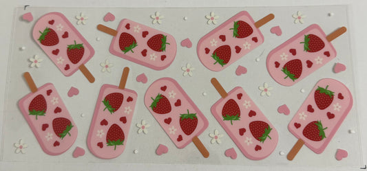 Strawberry popsicle 0513