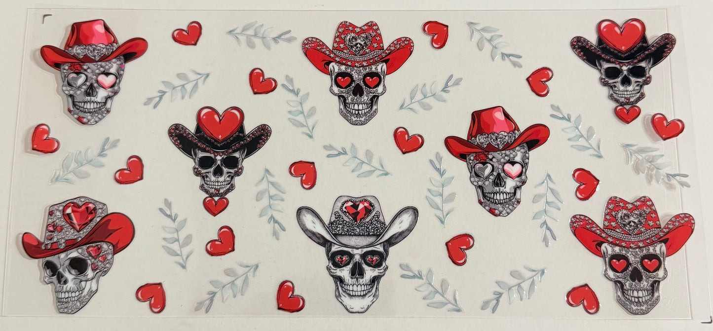 Skull decal 0484