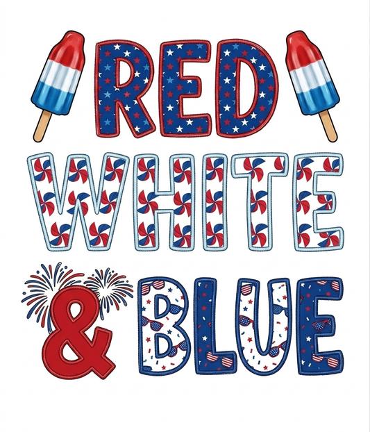 Red white & blue #36